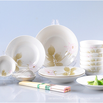 Haonai designed high quality bone china dinner set